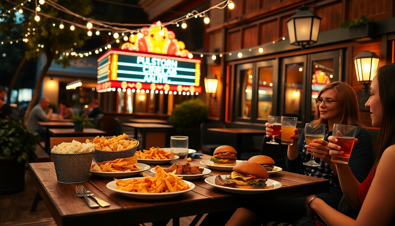 Dining and Drinks Near Cinemas