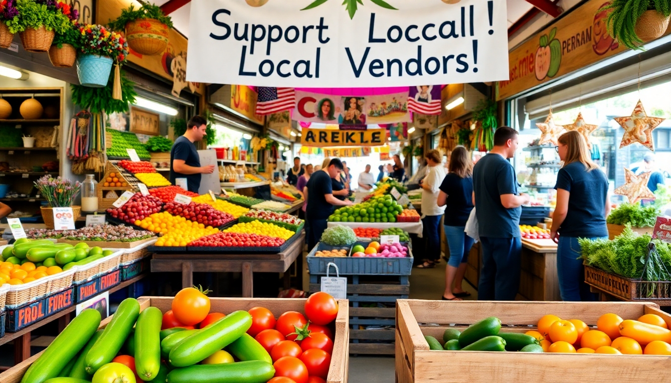 How to Support Local Vendors