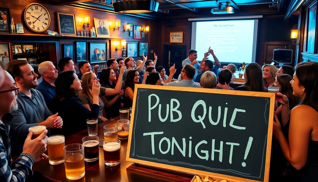 What Makes Crawley Pub Quiz Nights Unique?