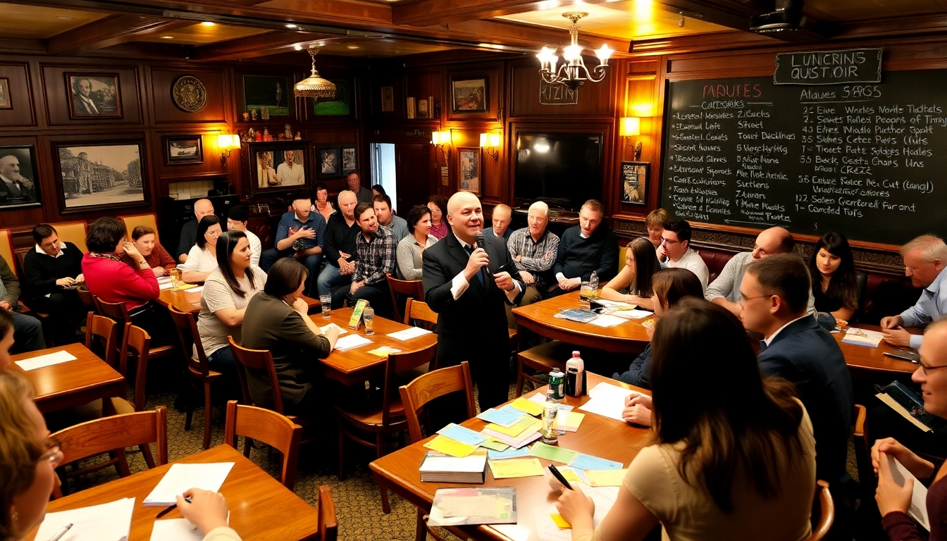 What to Expect on Quiz Night