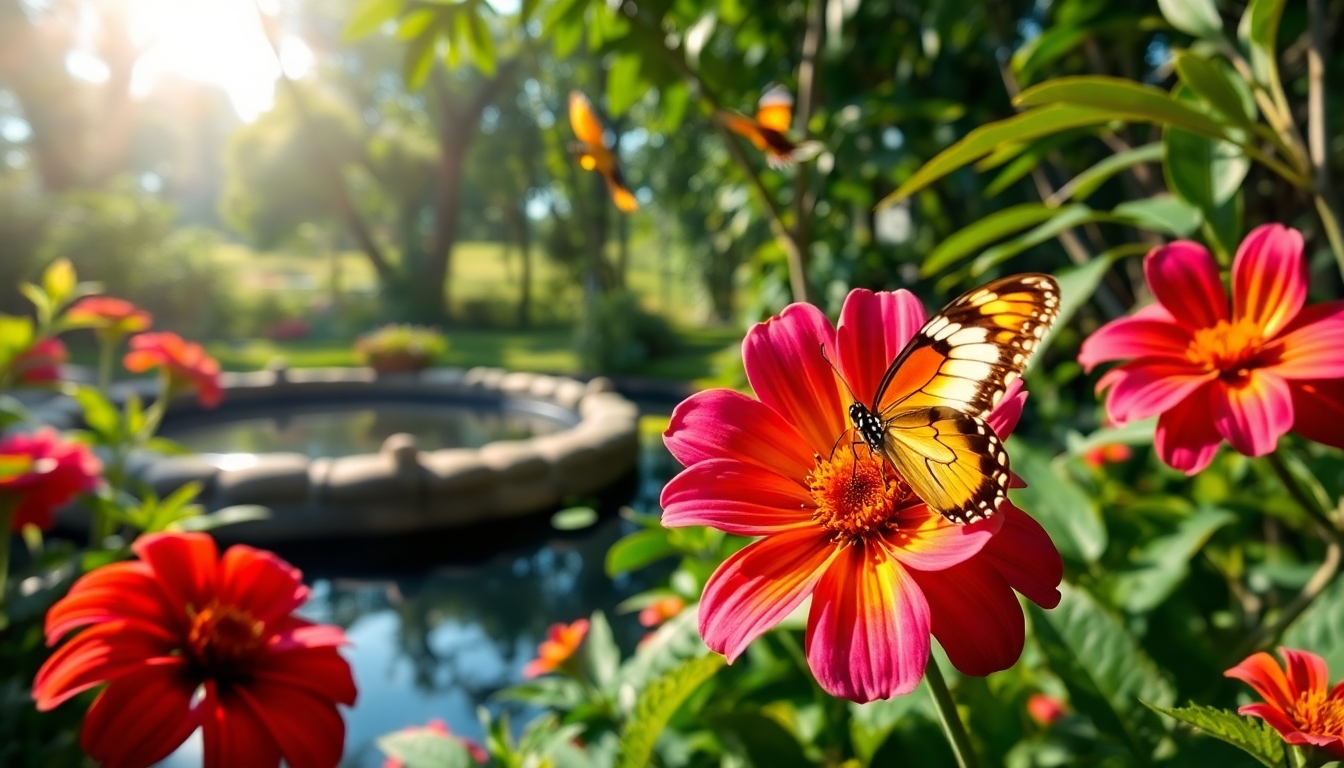 7. The Butterfly and Bird Garden