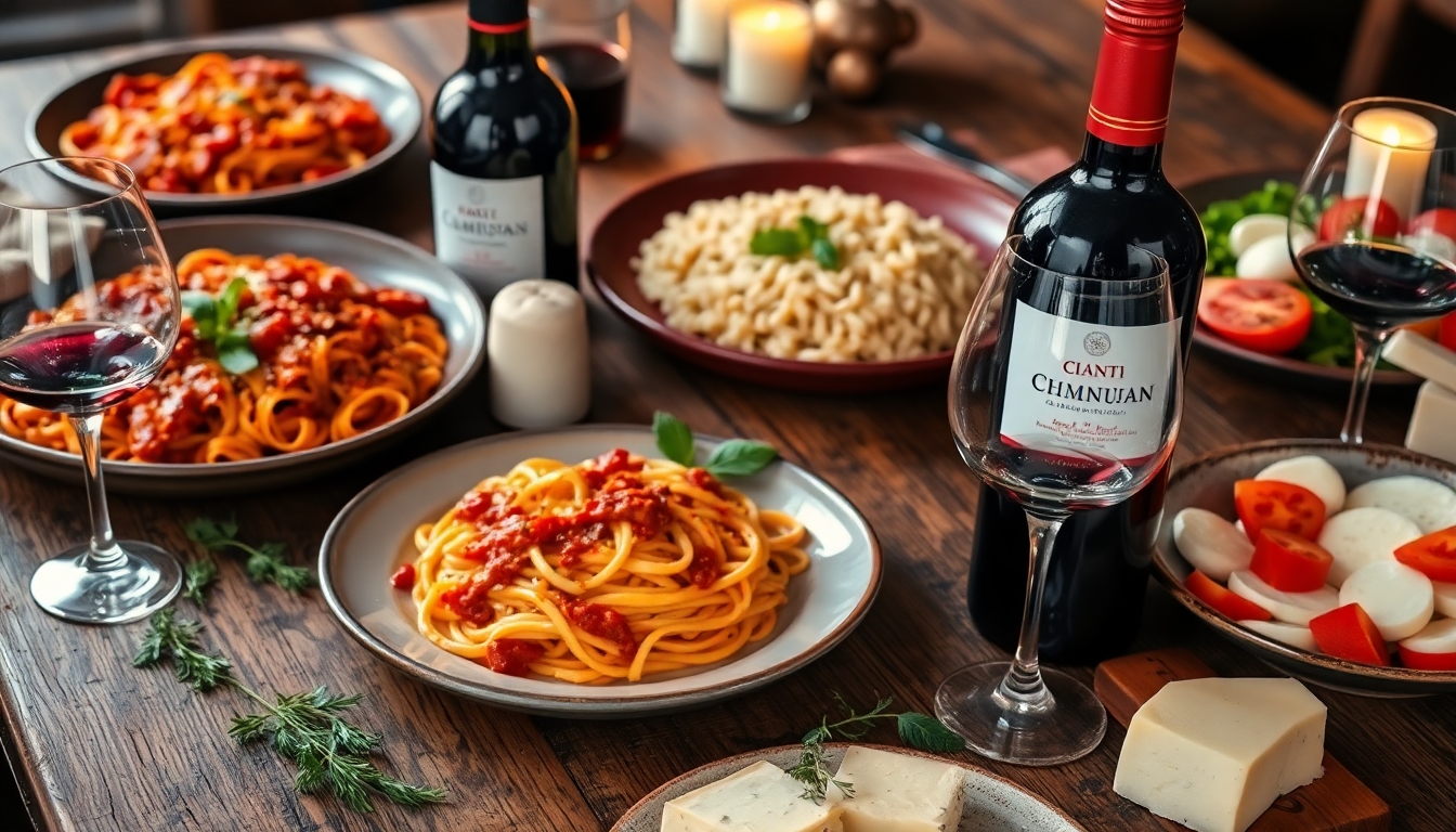 6. Wine Pairings with Italian Cuisine