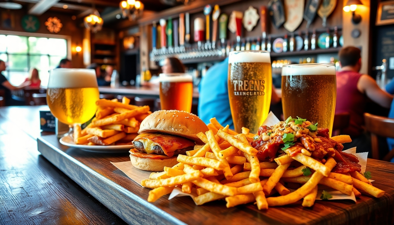 Food Options While Pub Crawling