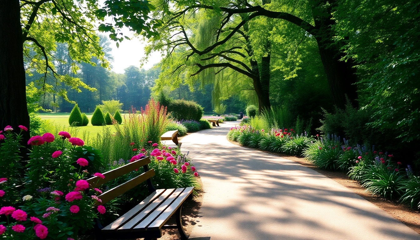 Visit the Worth Park Gardens