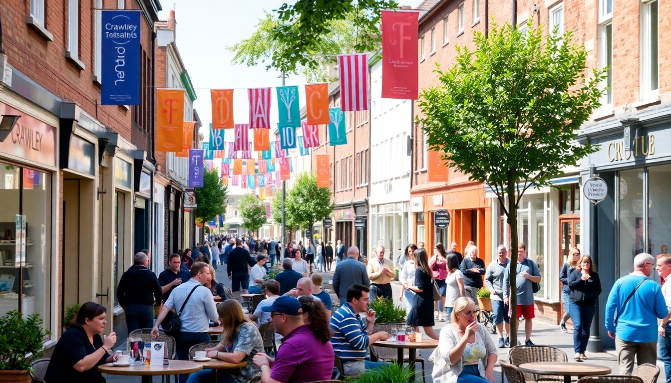 1. Explore the Crawley Town Centre