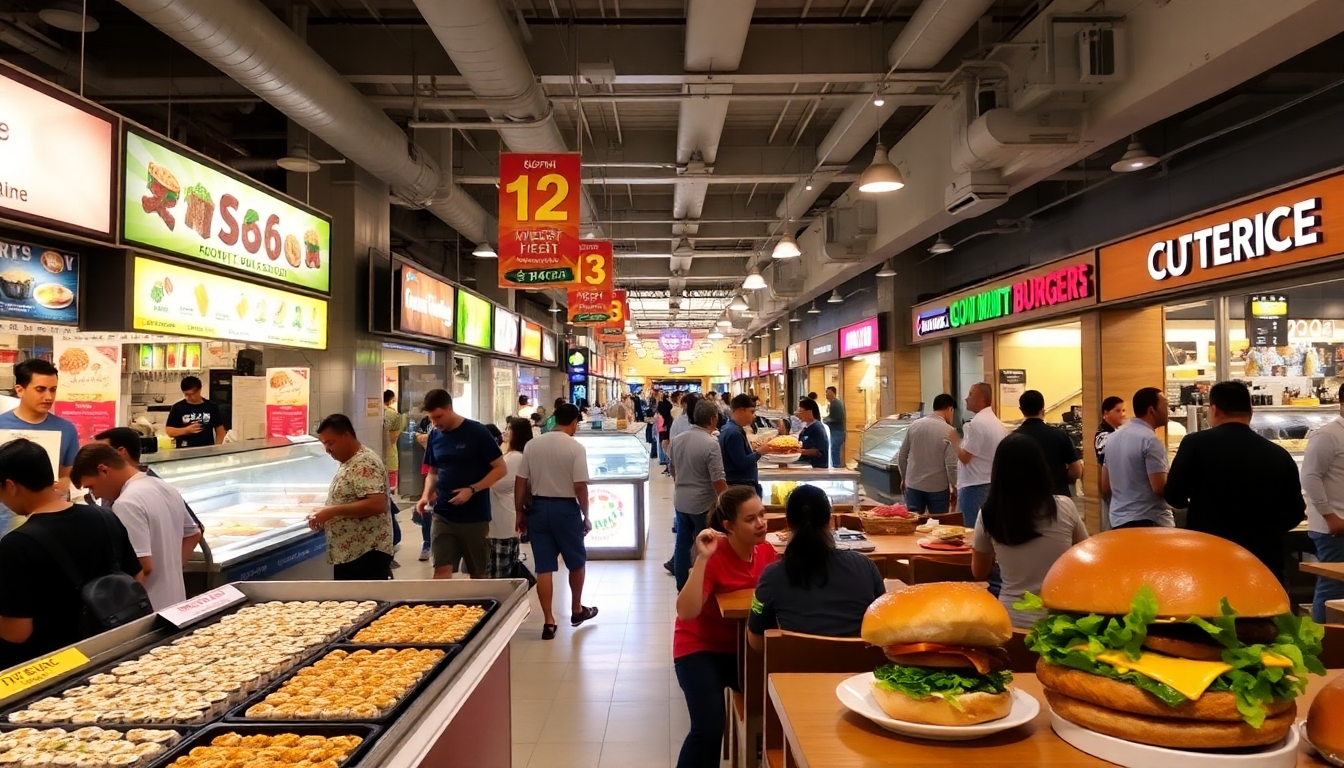 5. Enjoy a Meal at the County Mall Food Court