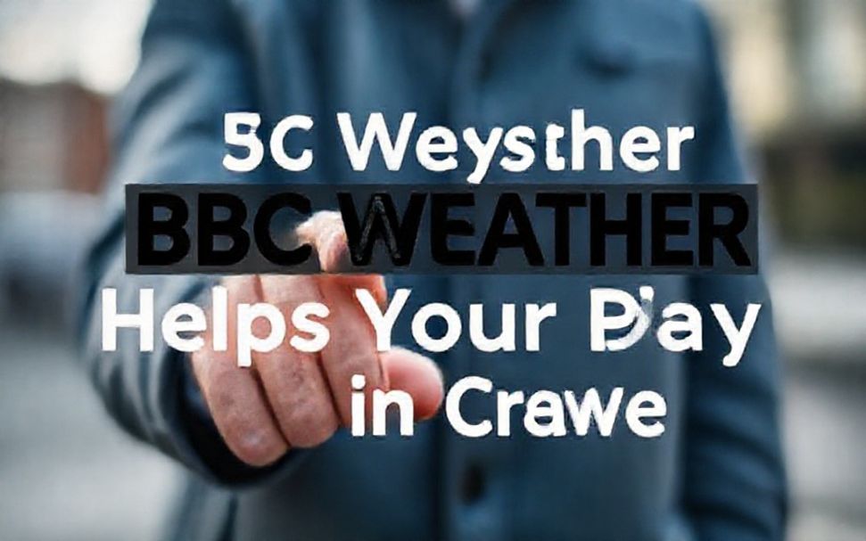 5 Ways BBC Weather Helps You Plan Your Day in Crawley*