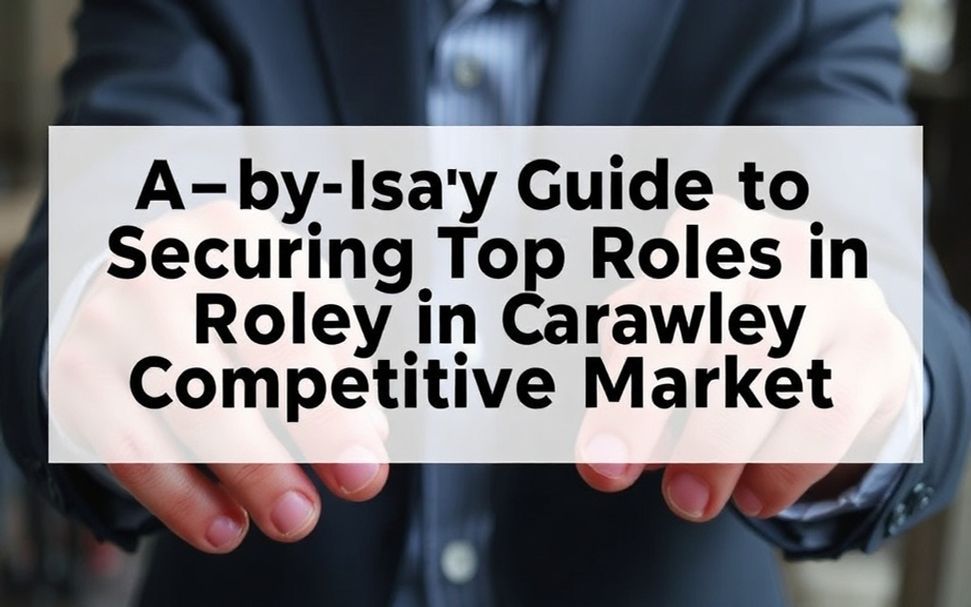 A Step-by-Step Guide to Securing Top Roles in Crawley’s Competitive Market*