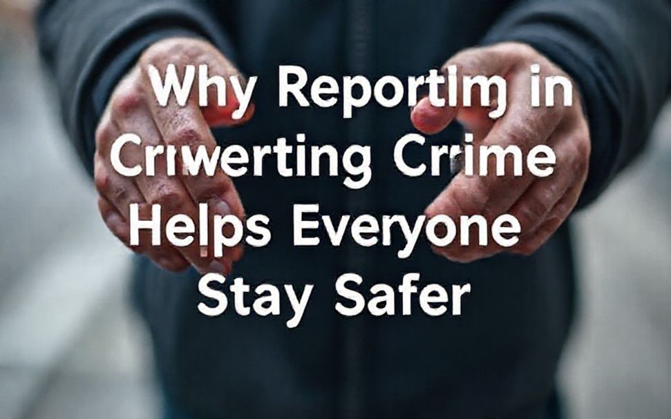 Why Reporting Crime in Crawley Helps Everyone Stay Safer*