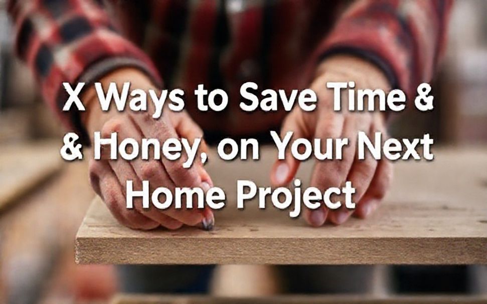 X Ways to Save Time & Money on Your Next Home Project at B&Q Crawley"*