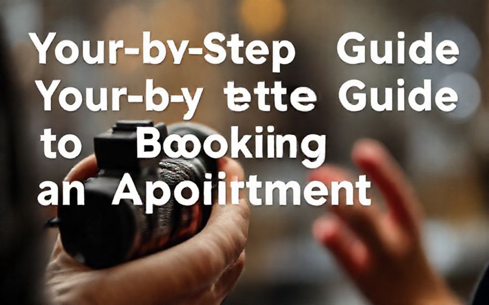 Your Step-by-Step Guide to Booking an Appointment*