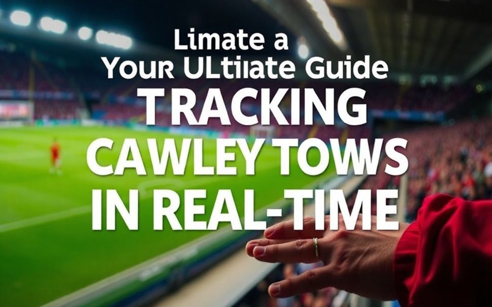 Your Ultimate Guide to Tracking Crawley Town’s Performance in Real-Time*