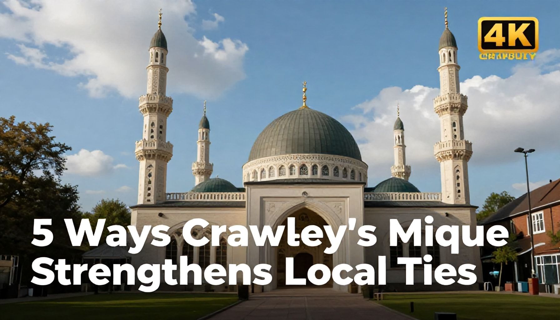 5 Ways Crawley's Mosque Strengthens Local Ties