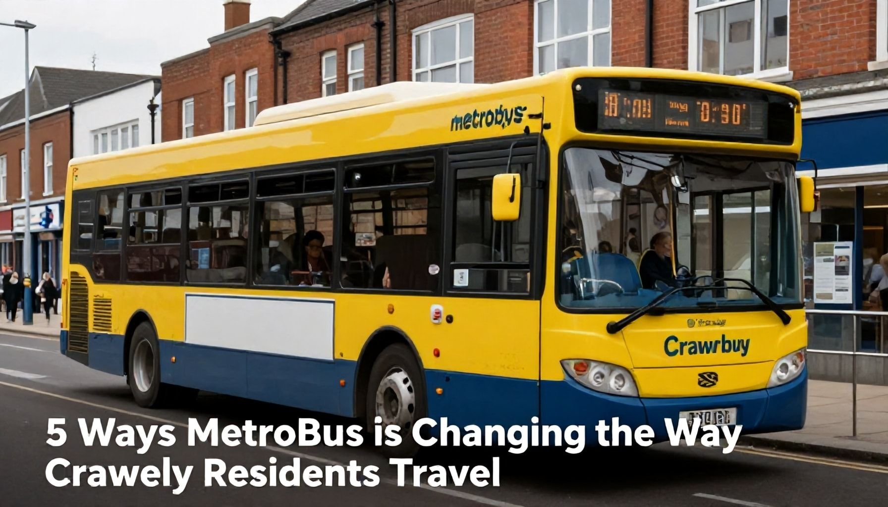 5 Ways MetroBus is Changing the Way Crawley Residents Travel*