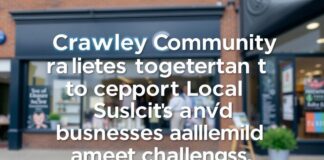 Crawley Community Rallies Together to Support Local Businesses Amidst Challenges Crawley Community Rallies Together to Support Local Businesses Amidst Challenges