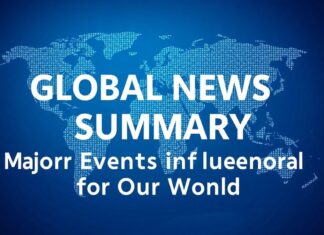 Global News Roundup: Key Events Shaping Our World Global News Summary: Major Events Influencing Our World