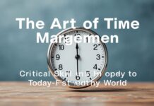 The Art of Time Management: A Critical Skill in Today’s Fast-Paced World The Art of Time Management: A Critical Skill in Today's Fast-Paced World