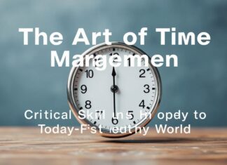 The Art of Time Management: A Critical Skill in Today’s Fast-Paced World The Art of Time Management: A Critical Skill in Today's Fast-Paced World