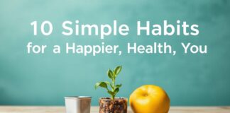 10 Simple Habits for a Happier, Healthier You 10 Simple Habits for a Happier, Healthier You