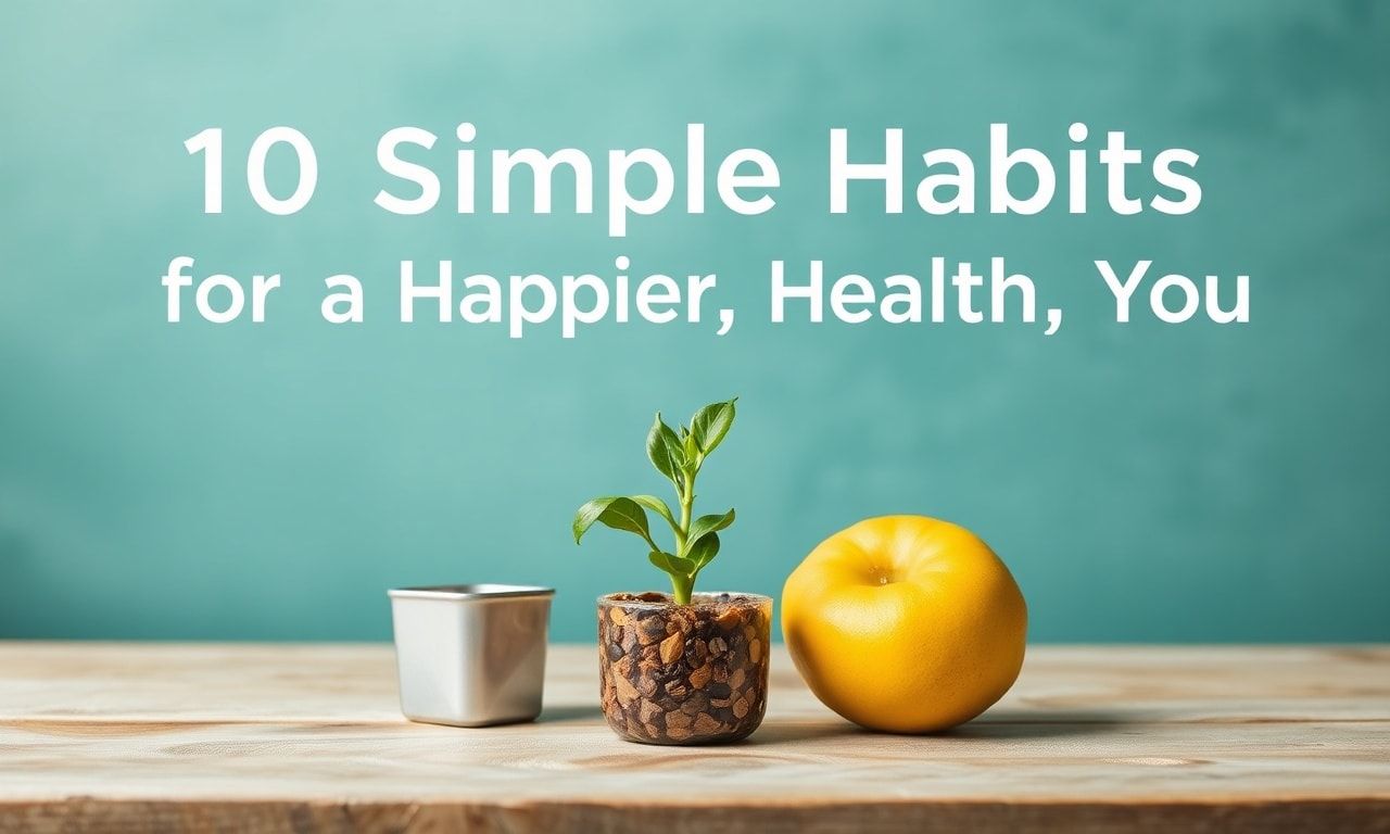 10 Simple Habits for a Happier, Healthier You