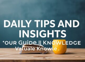 Daily Tips and Insights: Your Guide to Valuable Knowledge Daily Tips and Insights: Your Guide to Valuable Knowledge