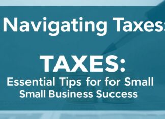 Navigating Taxes: Essential Tips for Small Business Success Navigating Taxes: Essential Tips for Small Business Success
