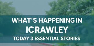What’s Buzzing in Crawley: Today’s Must-Know Stories What's Happening in Crawley: Today's Essential Stories